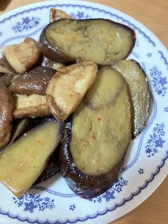 茄子と椎茸のピリ辛炒め-レシピのメイン写真