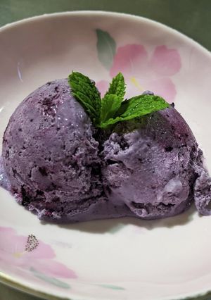 ブルーベリーアイス-レシピのメイン写真