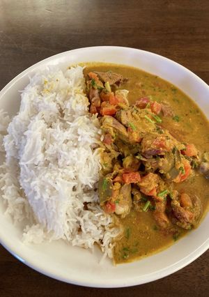 電子レンジで簡単スパイス鶏レバーカレー-レシピのメイン写真