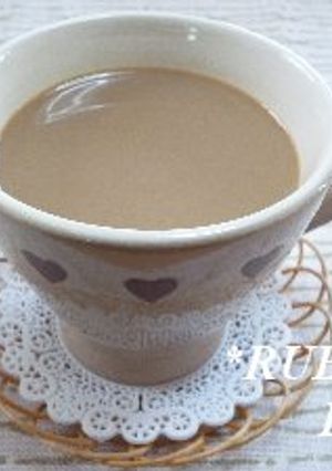 まろやか香ばし♡黒蜜豆乳カフェオレ♪-レシピのメイン写真