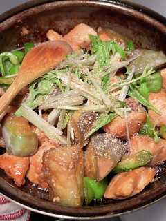 簡単、あまから鶏むね肉と茄子の照り焼き-レシピのメイン写真