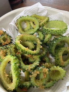 ゴーヤ唐揚げ-レシピのメイン写真