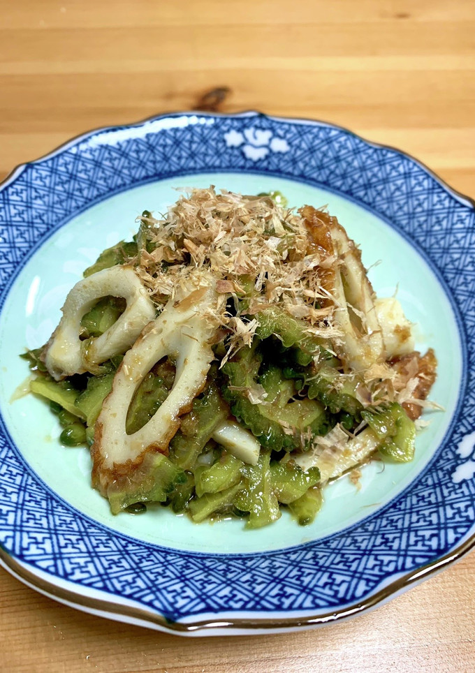 ゴーヤとちくわのおかか和え-レシピのメイン写真