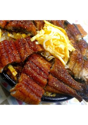 身はふっくら♪皮はパリッと♪うな丼★動画-レシピのメイン写真