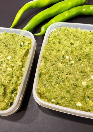 自家製グリーンカレーペースト-レシピのメイン写真