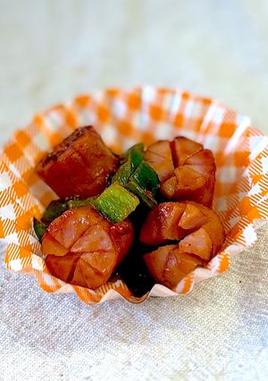 ウインナーとピーマンのケチャップ　カレー-レシピのメイン写真
