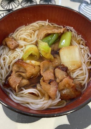 ネギ豚肉そうめん-レシピのメイン写真