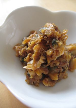シャキシャキしょうがのあさり煮-レシピのメイン写真