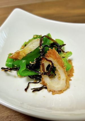 塩昆布で旨みアップ！モリモリピーマン！-レシピのメイン写真