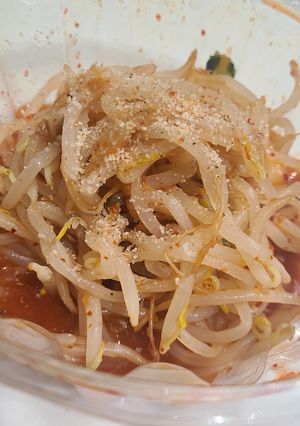 ほんの少し残ったキムチでホットもやし-レシピのメイン写真