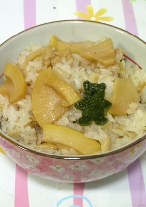 簡単★たけのこと油揚げの混ぜご飯★-レシピのメイン写真