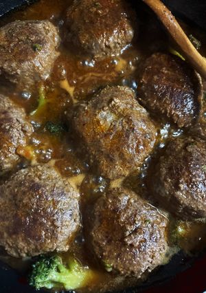 めんどくさ過ぎて肉だけのハンバーグ-レシピのメイン写真