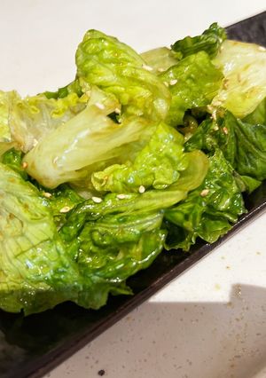 焼肉タレ簡単シェイク！漢チョレギサラダ-レシピのメイン写真