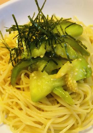 茄子を使ったガーリックオイルパスタ-レシピのメイン写真