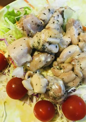 鶏肉のカマンベール＆ヨーグルトソース-レシピのメイン写真
