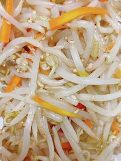 お弁当のおかず(もやしのナムル)-レシピのメイン写真