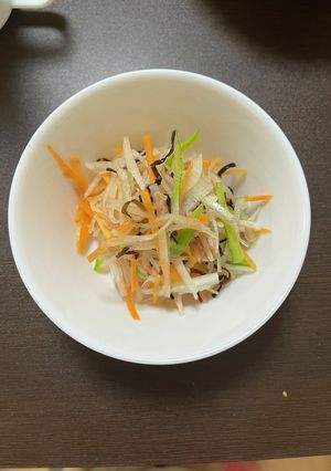 ツナと塩昆布のサラダ♡簡単♡作り置き-レシピのメイン写真