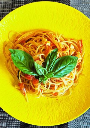 フレッシュトマトのパスタ　その②-レシピのメイン写真