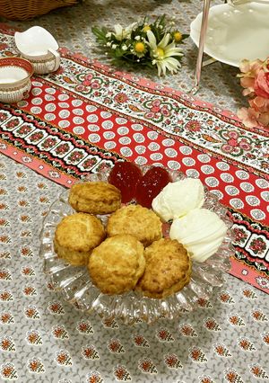簡単！はちみつを使った甘さ控えめスコーン-レシピのメイン写真