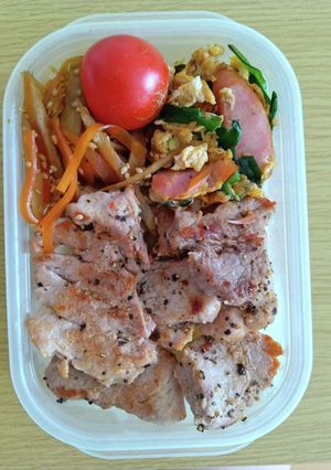 息子のお弁当（8/5 月）-レシピのメイン写真