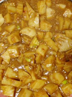 ヘルシー!ノンオイル!麻婆たけのこ!-レシピのメイン写真