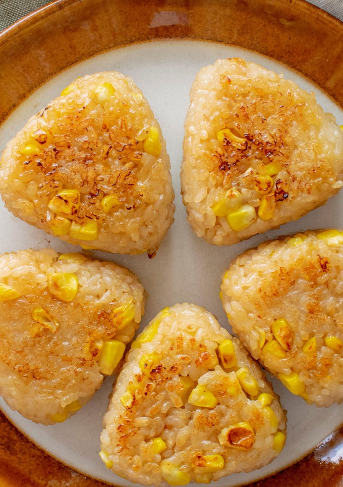 とうもろこしの塩こうじ焼きおにぎり★-レシピのメイン写真
