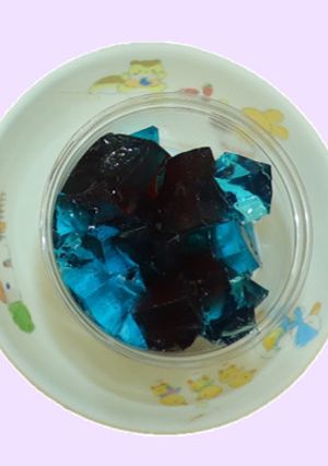 多賀城の花。あやめゼリー-レシピのメイン写真