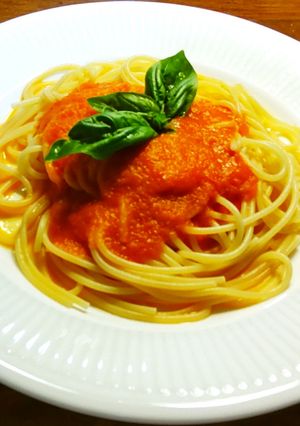 極旨発酵トマトソースパスタ-レシピのメイン写真