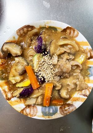レンジ根菜茄子簡単洋風レバニラ味甘酢酢豚-レシピのメイン写真