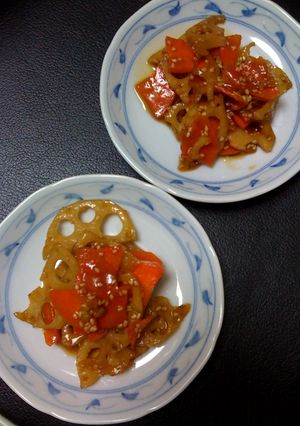 基本の味☆れんこんきんぴら☆-レシピのメイン写真