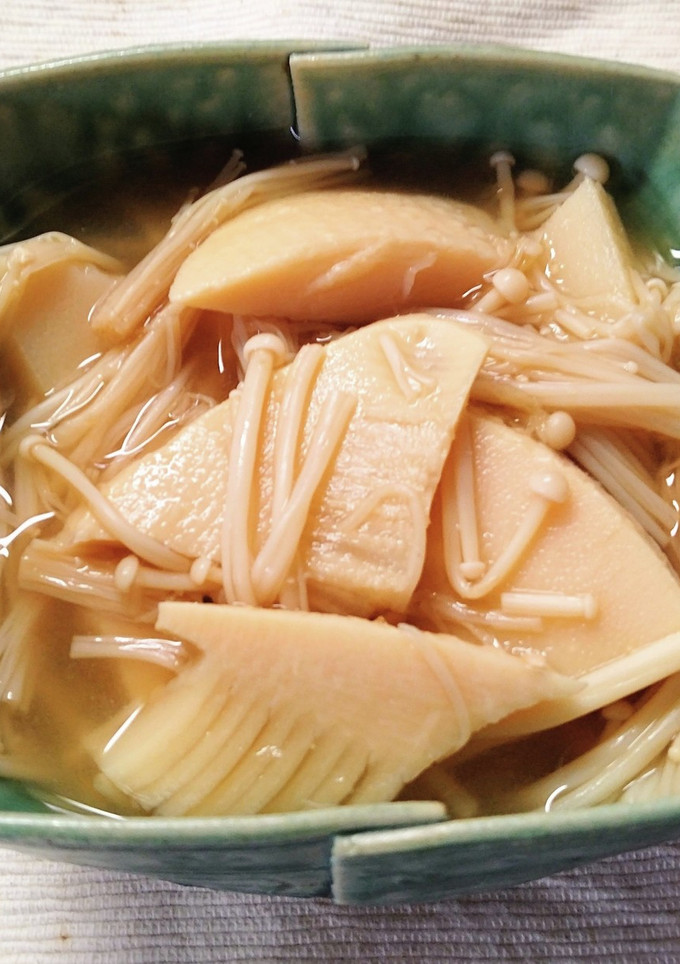 白だしと味噌で♪筍と えのきのサッと煮✿-レシピのメイン写真