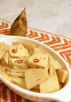 タケノコ*ペペロンチーノ-レシピのメイン写真