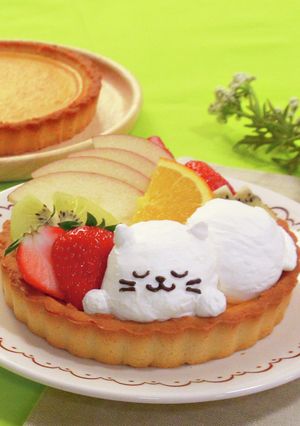 フルーツねこタルト-レシピのメイン写真