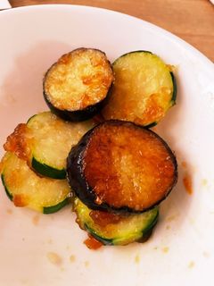 なすとズッキーニの照り焼き-レシピのメイン写真