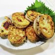 しゃきしゃき美味い!レンコンの挟み焼き!