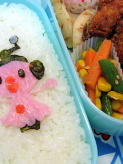 キャラ弁 マネネ弁当(ポケモン)-レシピのメイン写真