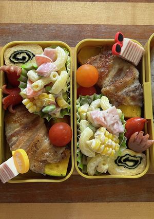 夏休み女子中学生弁当2024.8.1-レシピのメイン写真