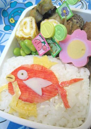 キャラ弁　コイキング弁当（ポケモン）-レシピのメイン写真