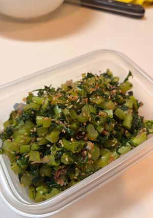 捨てずに活用!大根の葉のごまおかかふりかけ-レシピのメイン写真