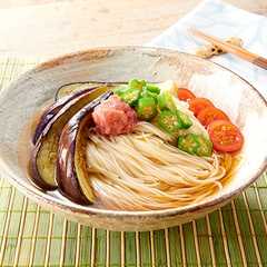 รูปของ 夏野菜の煮浸しそうめん