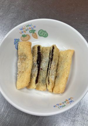 【保育園おやつ】油揚げカリカリあんサンド-レシピのメイン写真