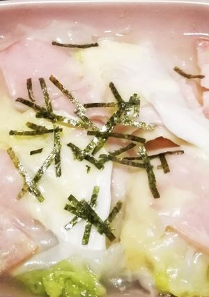白菜ミルフィーユ蒸し煮-レシピのメイン写真