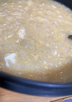 味噌のレンチンたまご粥-レシピのメイン写真