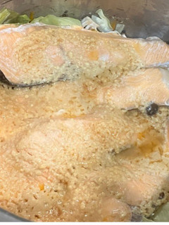 【ホットクック】鮭のちゃんちゃん焼き-レシピのメイン写真