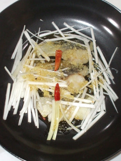 魚・タラのネギ油がけ♪簡単レシピ作り方-レシピのメイン写真