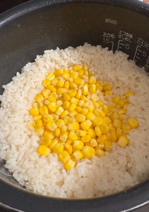 時間ない日の冷凍コーンご飯-レシピのメイン写真