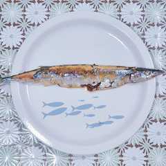 รูปของ 秋刀魚の塩焼き