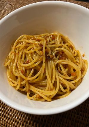 おつまみラー油パスタ-レシピのメイン写真