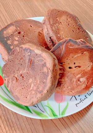チョコレートドリンクで作るホットケーキ-レシピのメイン写真