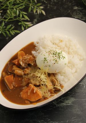 簡単！銀鮭としめじのカレー-レシピのメイン写真